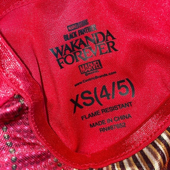 Marvel Studios Black Panther Okoye 2 Piece Fantasy Union Suit Pajama Set - Picture 7 of 9